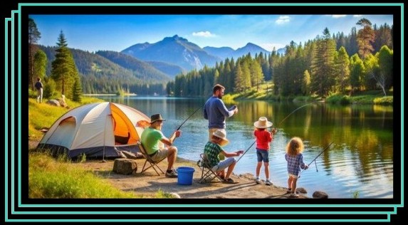 Camping and Fishing