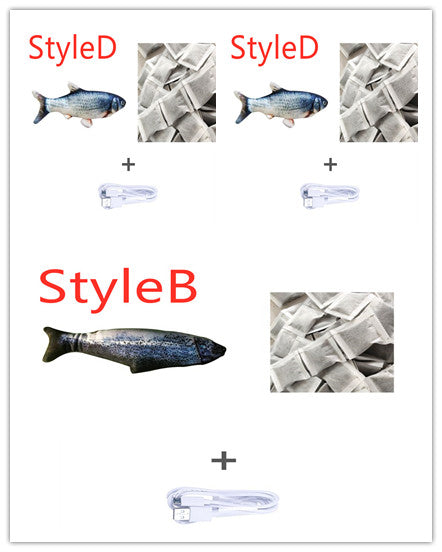 Electric Jumping Fish Cat Toy – Interactive Simulation Fish for Active Play Without Catnip