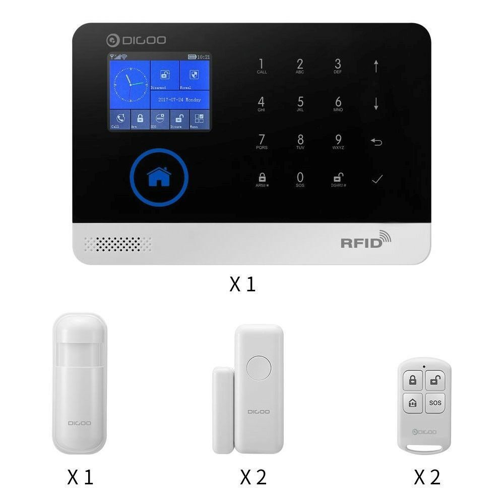 Security Alarm Mobile App Graffiti Intelligent Alarm