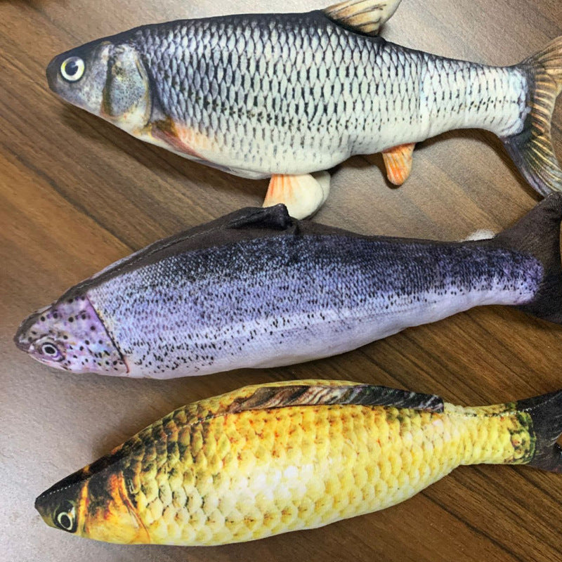 Electric Jumping Fish Cat Toy – Interactive Simulation Fish for Active Play Without Catnip