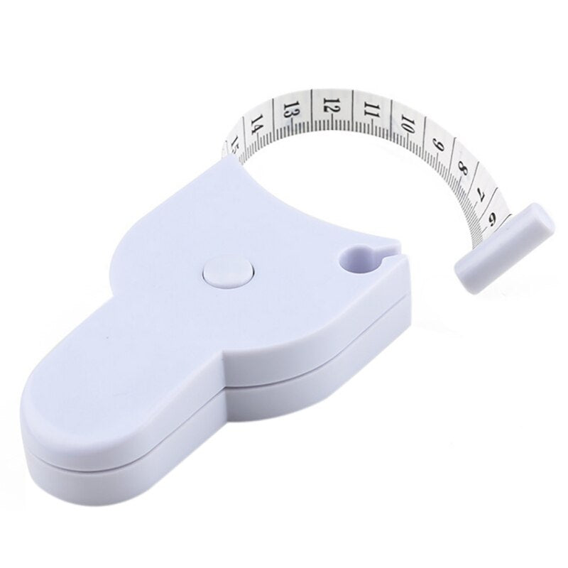 Automatic Body Measuring Tape – Self-Locking Retractable Tape for Waist, Body, Fitness Tracking & Tailoring