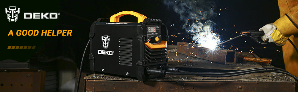 DEKO 160A ARC/Lift TIG 2-in-1 Welding Machine – Dual Voltage 110V/220V IGBT Inverter Welder