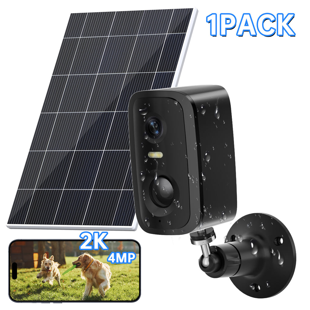 Low Power Security Camera CL30 Outdoor Security Cameras Motion Detected Easy To Set Up Wireless Battery Camera With Solar Panel