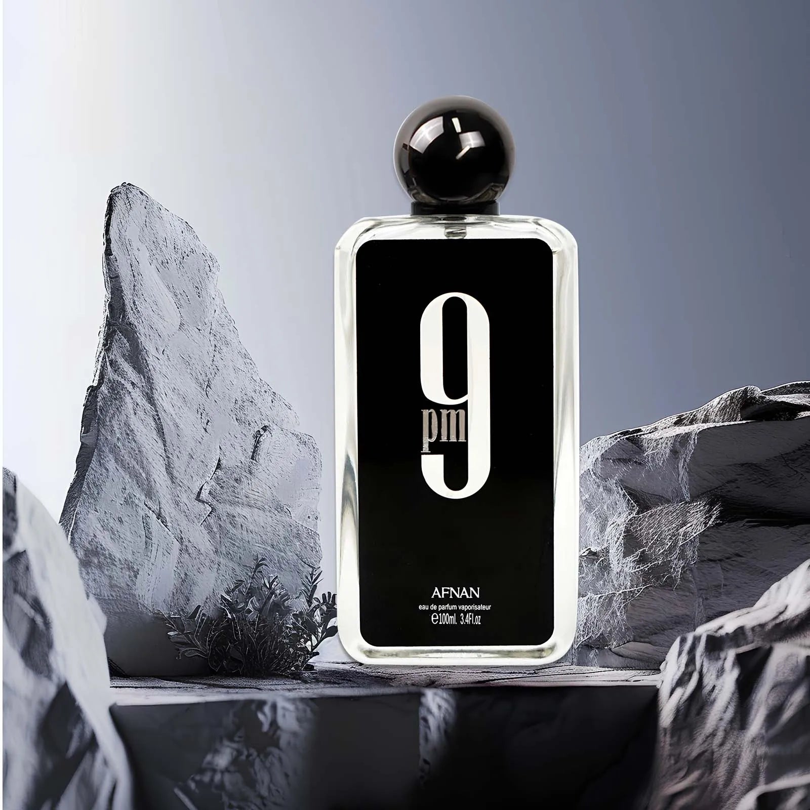 Afnan 9PM Eau de Parfum – Warm Spicy Long-Lasting Fragrance for Men | Seductive Nighttime Scent Gift for Him (3.4 oz)