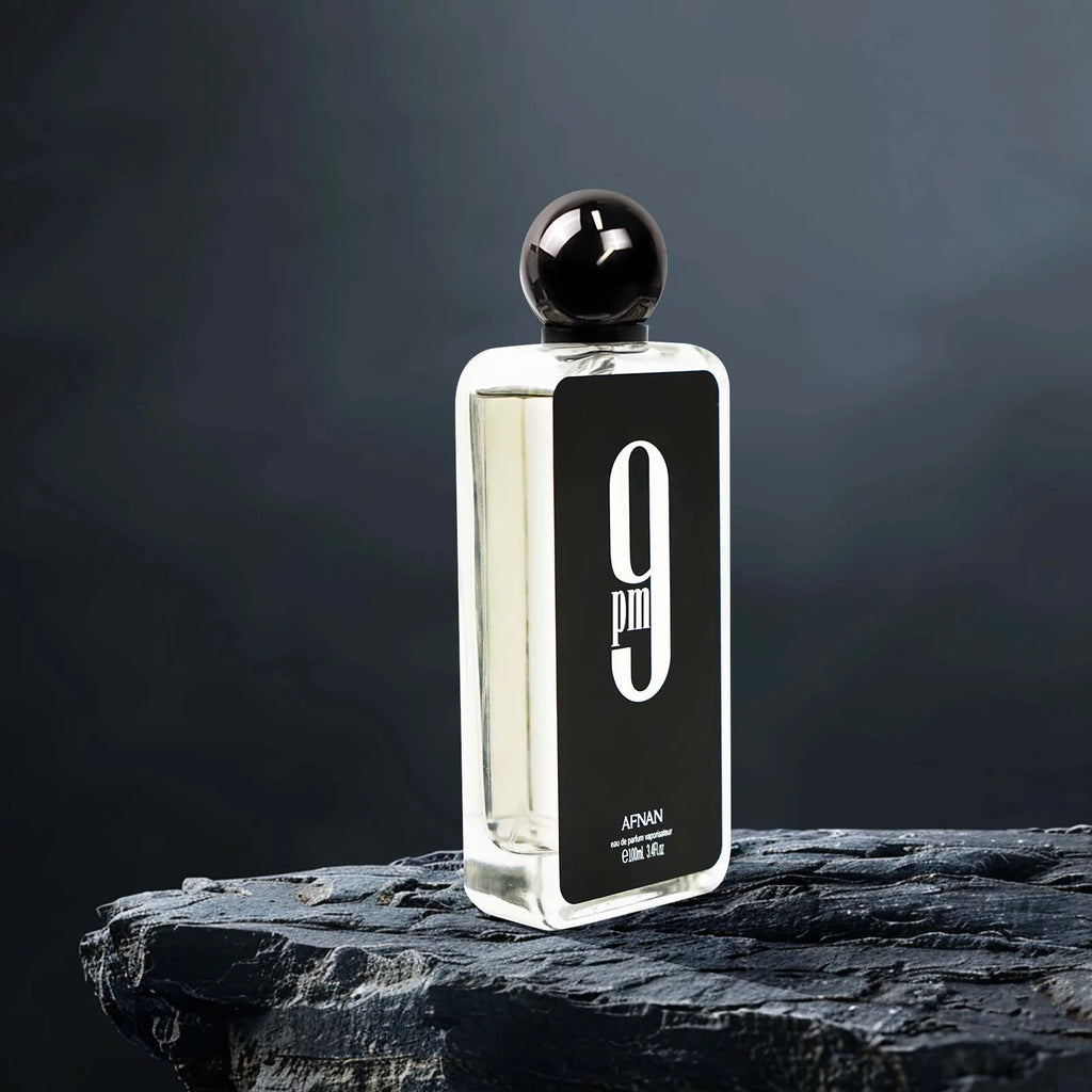 Afnan 9PM Eau de Parfum – Warm Spicy Long-Lasting Fragrance for Men | Seductive Nighttime Scent Gift for Him (3.4 oz)