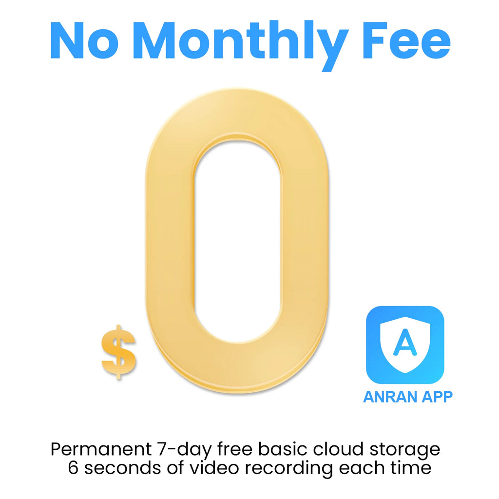 ✨ ANRAN C3 2K Solar-Powered Wireless Security Camera – 3MP Outdoor Smart Surveillance with Floodlight Color Night Vision & PIR Detection