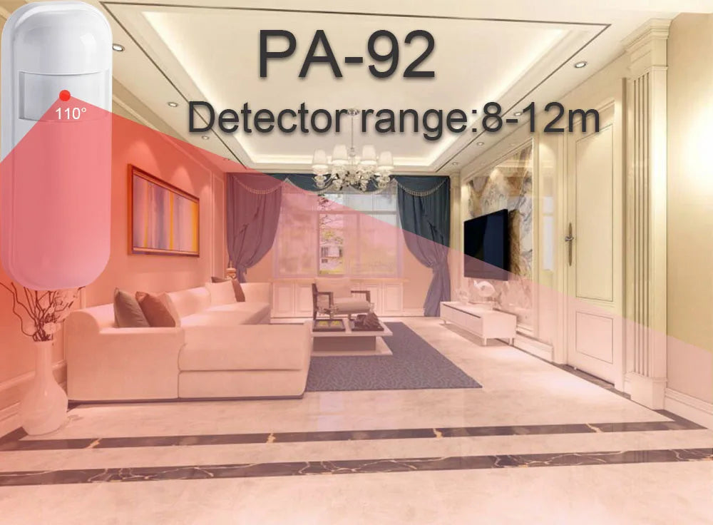 Tuya Alarm System WiFi GSM Security Alarm System Home Burglar Alarm For House Office  SMS APP Remote Control Work With Alexa