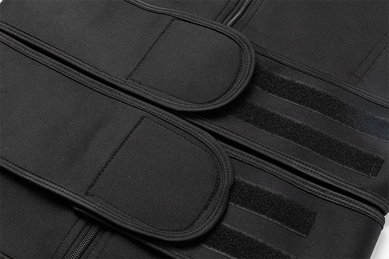 Vensslim Men’s Waist Trainer & Body Shaper Vest – Sauna Sweat Compression Top for Workout & Slimming