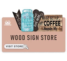 Putuo Decor Wine Signs Wooden Alcohol Plaque Wood Bar Plaque for Wood In Bar Pub Wall Decoration Door Hanging Sign Home Decor