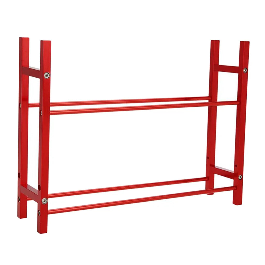 Red Tire Rack Storage Wheel Holder for 1/10 Scale RC Car Crawler Tires