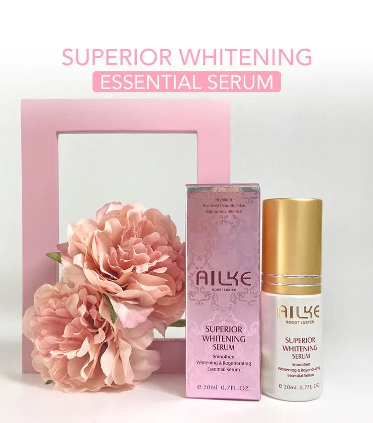 AILKE Vitamin C + Glutathione Brightening Skincare Set – Moisturizing, Whitening & Glow-Boosting Full Body System