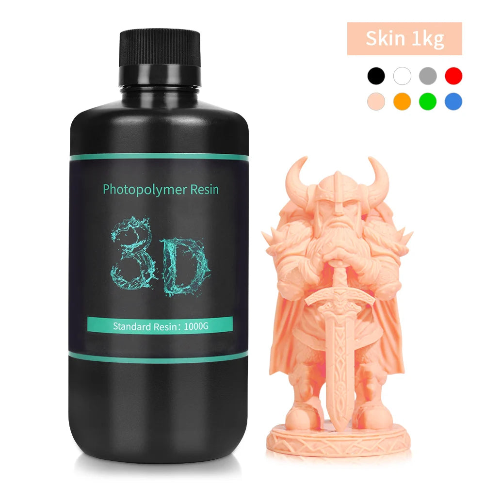 SUNLU 1kg Standard UV Resin for LCD 3D Printer – High-Precision Photopolymer Resin 405nm UV Curing, Easy to Use & Durable