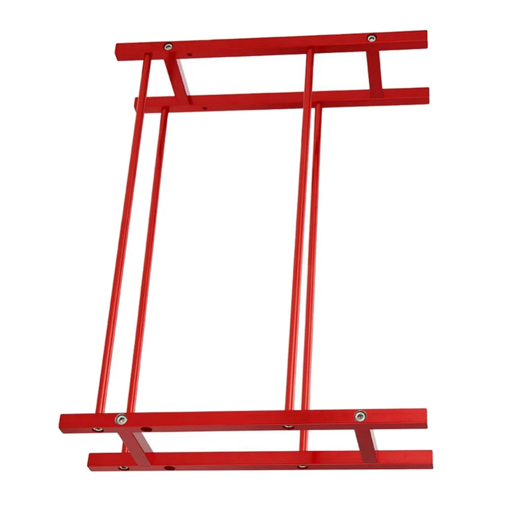 Red Tire Rack Storage Wheel Holder for 1/10 Scale RC Car Crawler Tires