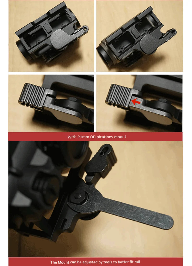 Vector Optics Maverick Gen3 1x22 Red Dot Scope – Waterproof, Quick-Detach AR Sight with 11 Brightness Levels