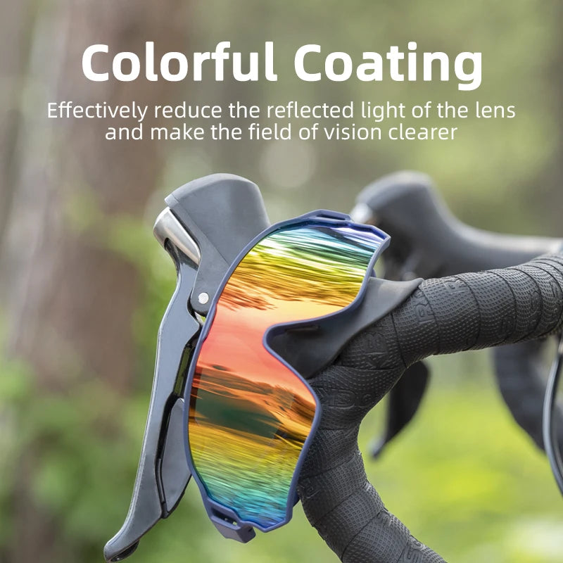 ROCKBROS Ultra-Light UV400 Polarized Sport Sunglasses – Colorful Cycling & Outdoor Shades for Everyday Value