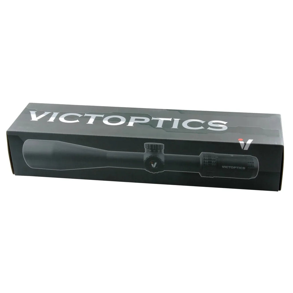 VictOptics S4 6-24×50 MDL Riflescope – 30mm Tube, 1/10 MIL Adjustments, Side Focus, FMC Optics – For Airsoft, Rimfire, .223 / 5.56 Sporting Rifles