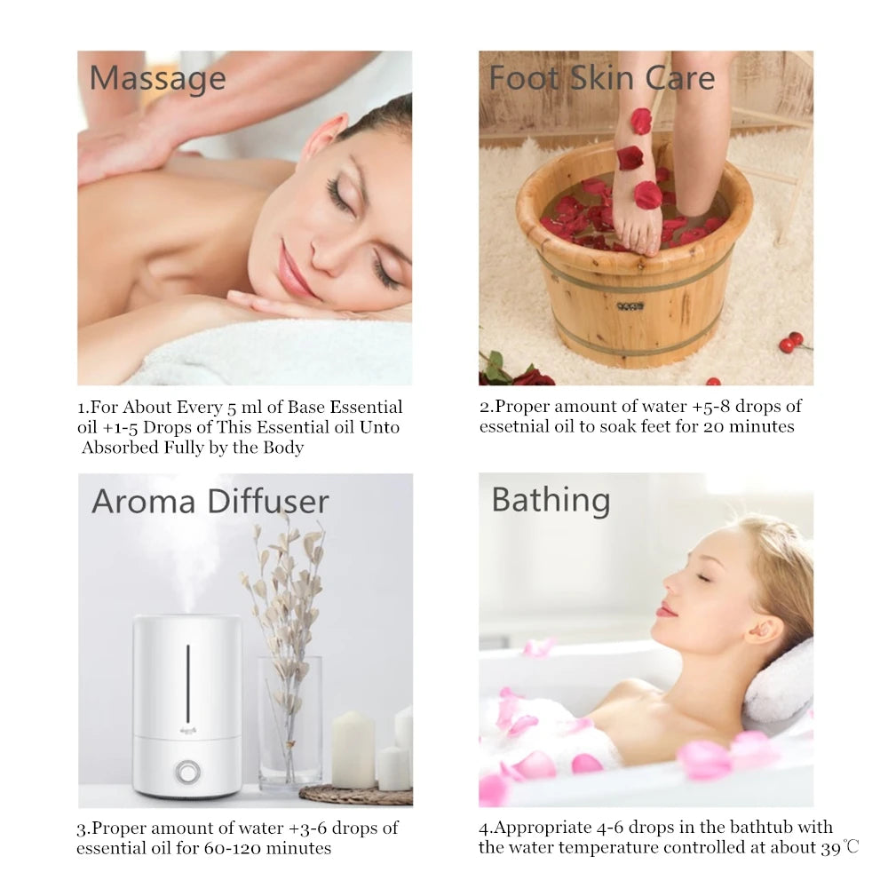 MAYJAM Pure Essential Oils 30ml – Rose, Lavender, Jasmine & More for Aromatherapy, Spa & DIY Beauty