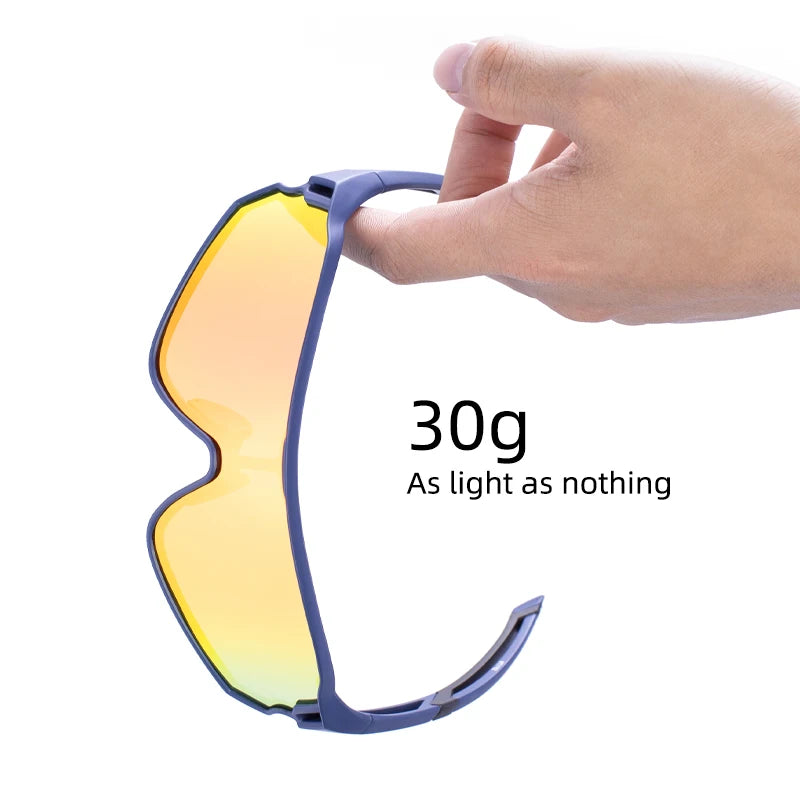 ROCKBROS Ultra-Light UV400 Polarized Sport Sunglasses – Colorful Cycling & Outdoor Shades for Everyday Value