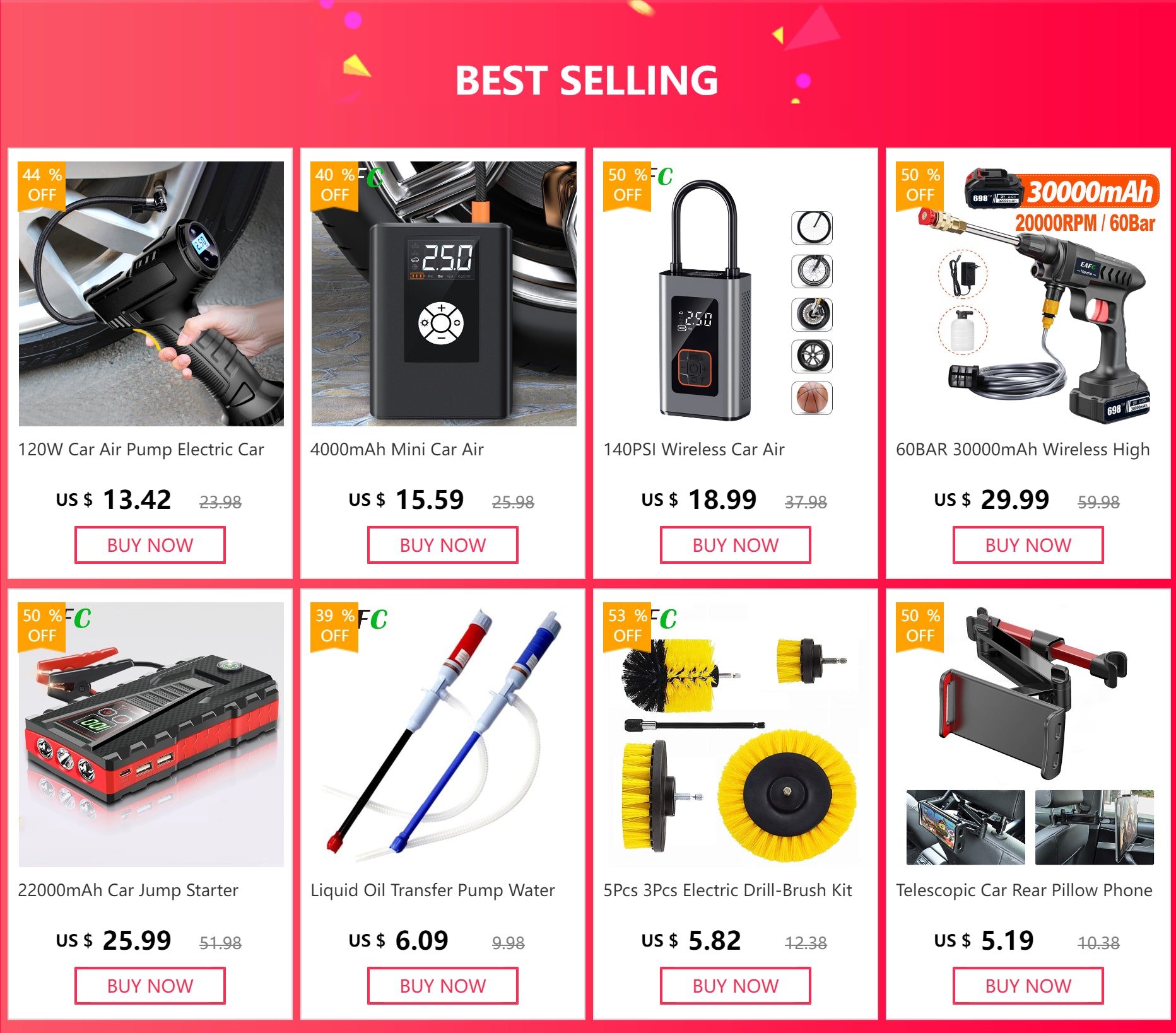 EAFC Smart 12V Pulse Repair Battery Charger – LCD Display, 6A Fast Charging for Cars, Motorcycles & Deep-Cycle Batteries