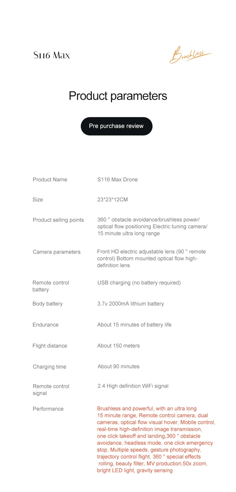 S116 MAX Professional 8K Dual-Camera Drone – Ultra-Smooth Flight, Obstacle Avoidance & Stunning Aerial Views