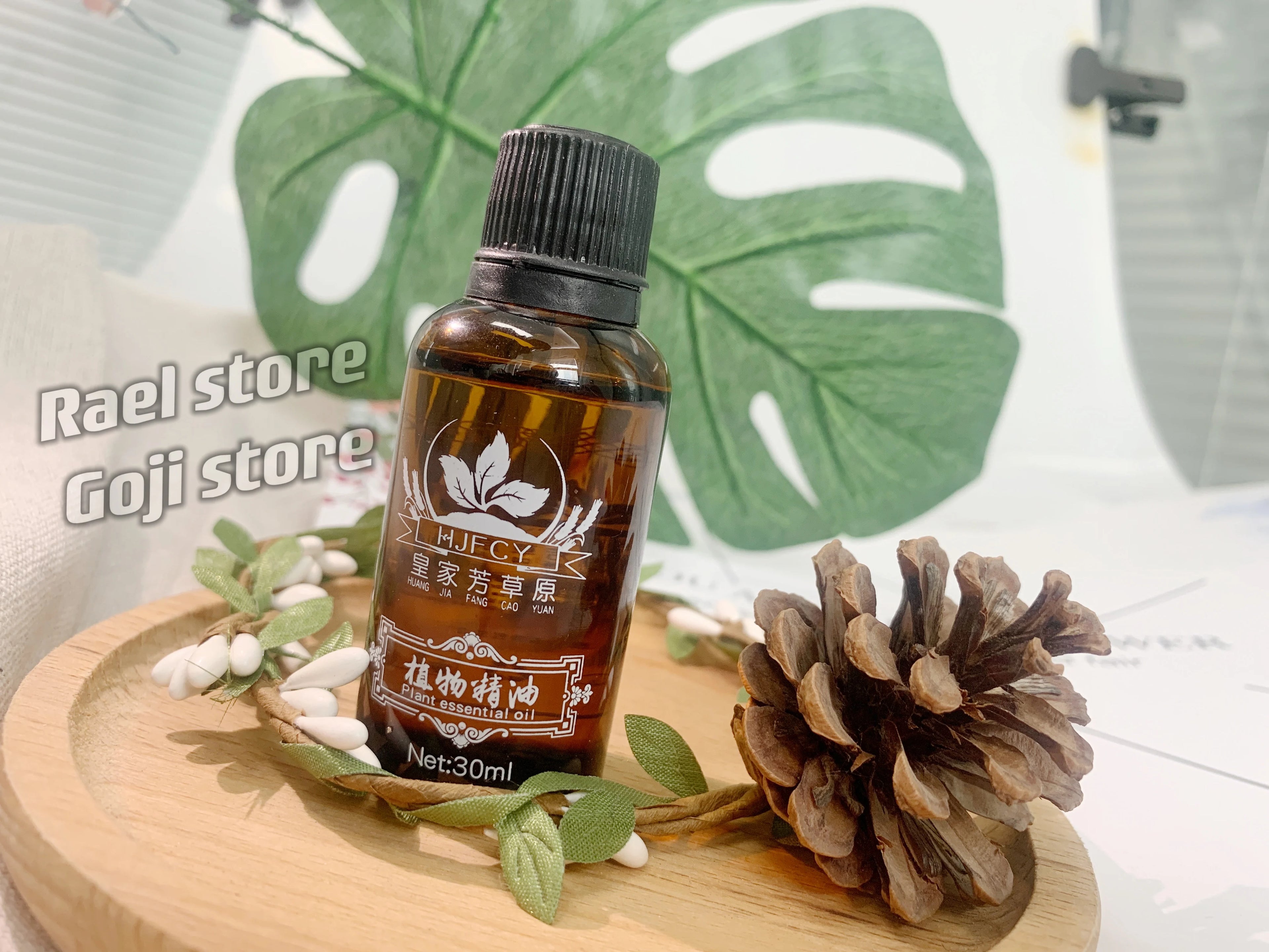 ✨ 30ml Pure Ginger Essential Oil for Body Massage – Natural Lymphatic Detox & Anti-Aging Therapy