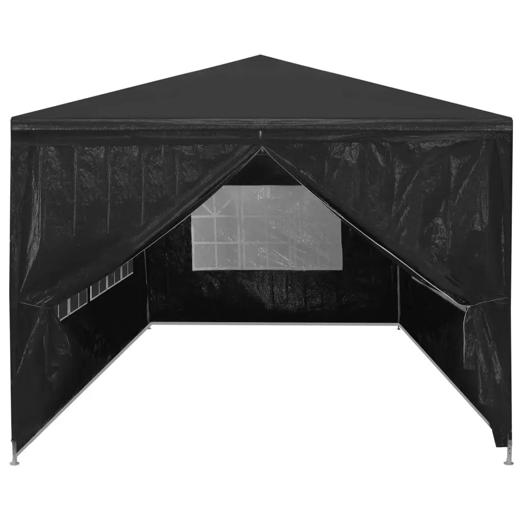 “Anthracite 9.8×19.7 FT Outdoor Party Tent – UV-Resistant Wedding Canopy with Sidewalls & Zippered Door”**