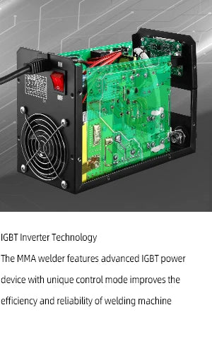 DEKO 160A ARC/Lift TIG 2-in-1 Welding Machine – Dual Voltage 110V/220V IGBT Inverter Welder