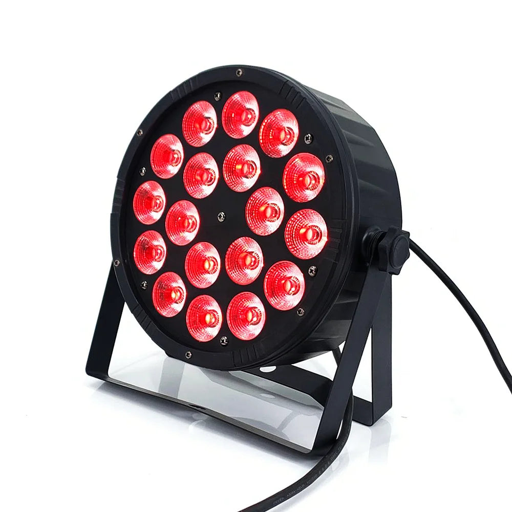 18X18W RGBWA/UV LED PAR Light/ disco light dmx512 control LED wash light stage professional dj equipment 100% new