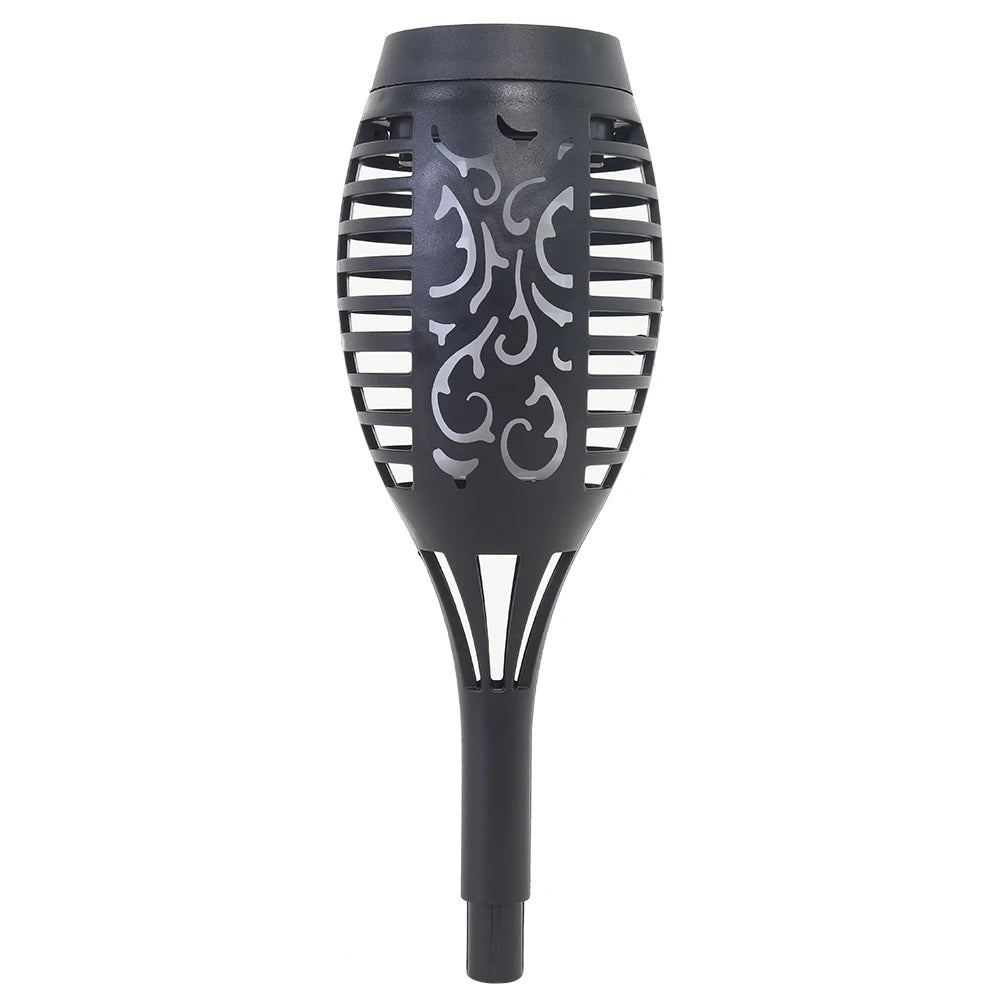 Solar Outdoor LED Torch Lights with Flickering Flame (4 / 6 / 8 / 12 Pieces)