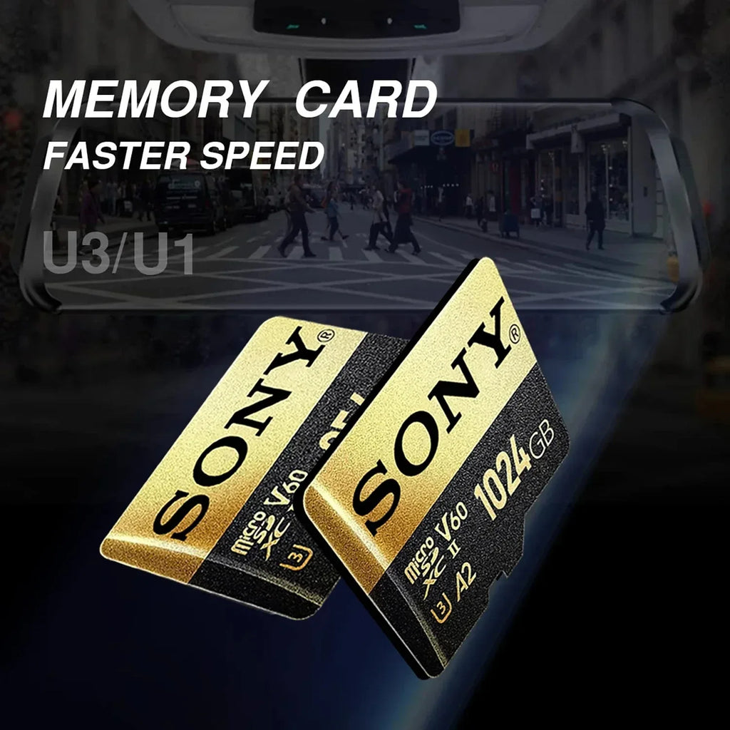 SONY Micro SD Card 1TB High-Speed Multi-Functional Memory