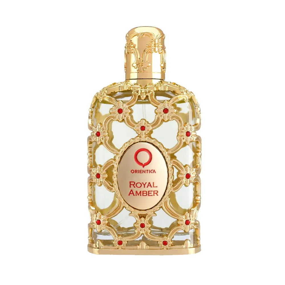 Orientica Royal Amber Rouge Oud Saffron Unisex Eau De Parfum – Long-Lasting Woody Rose Cologne