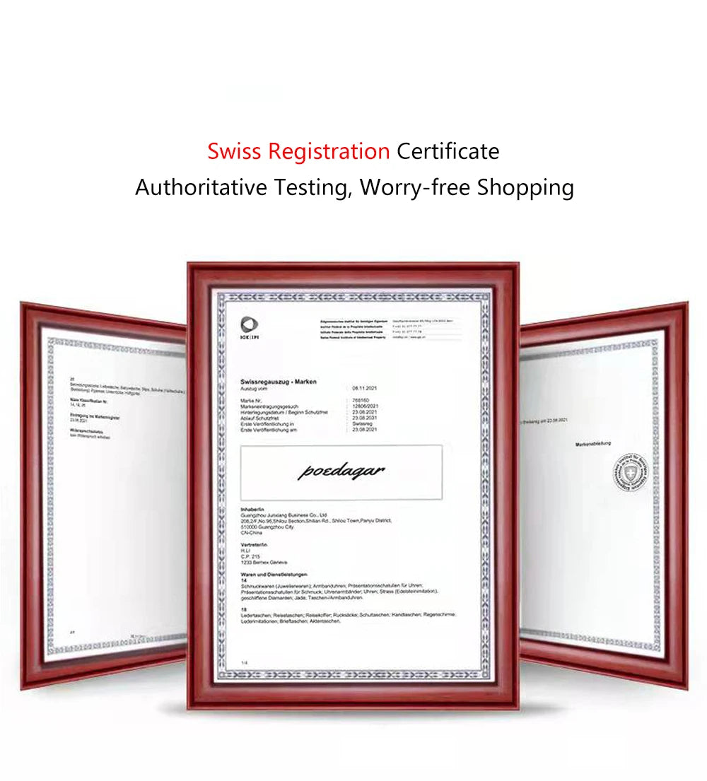 POEDAGAR Women’s Elegant Rectangle Stainless Steel Watch – Waterproof Quartz Date Fashion Wristwatch