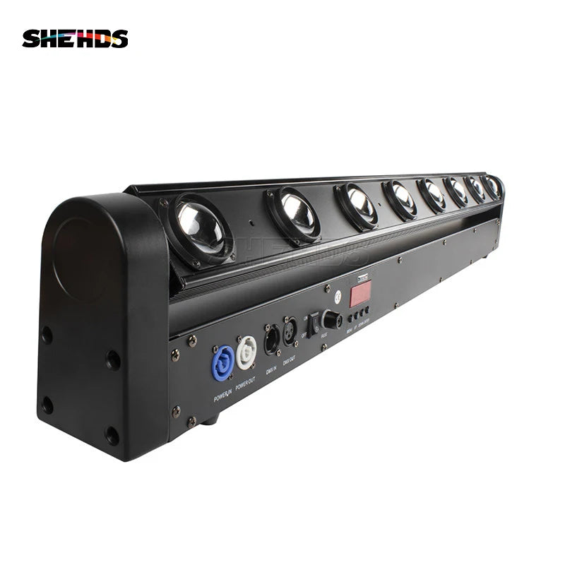 SHEHDS 8x12W RGBW LED Beam Moving Head Light – Professional DJ & Wedding Stage Lighting