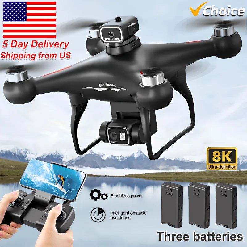 S116 MAX Professional 8K Dual-Camera Drone – Ultra-Smooth Flight, Obstacle Avoidance & Stunning Aerial Views