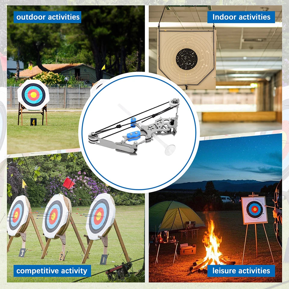 Mini Compound Bow Set – Indoor & Outdoor Archery Practice for Kids and Adults