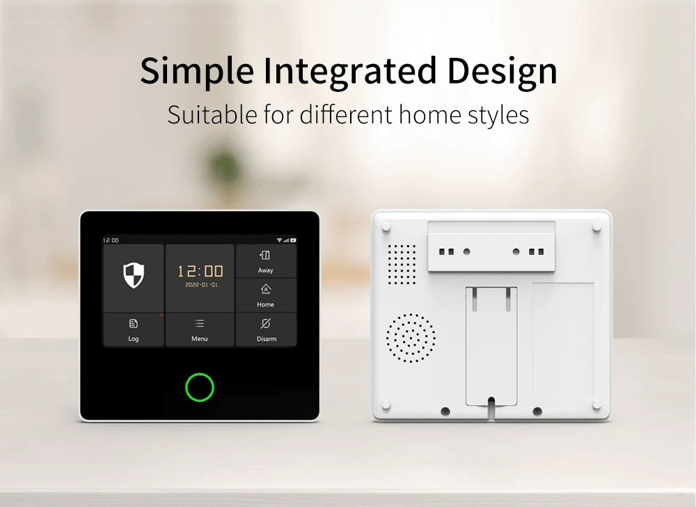 Staniot WiFi 4G Home Security System Wireless Security Protection Tuya Smart Home Alarm Sensors Built-in Siren Works with Alexa