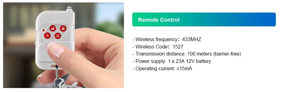 KERUI WiFi Smart Siren Alarm System – 120dB Tuya Home Security Kit with Door Sensor & Motion Sensor, App Control & Alexa/Google Compatible