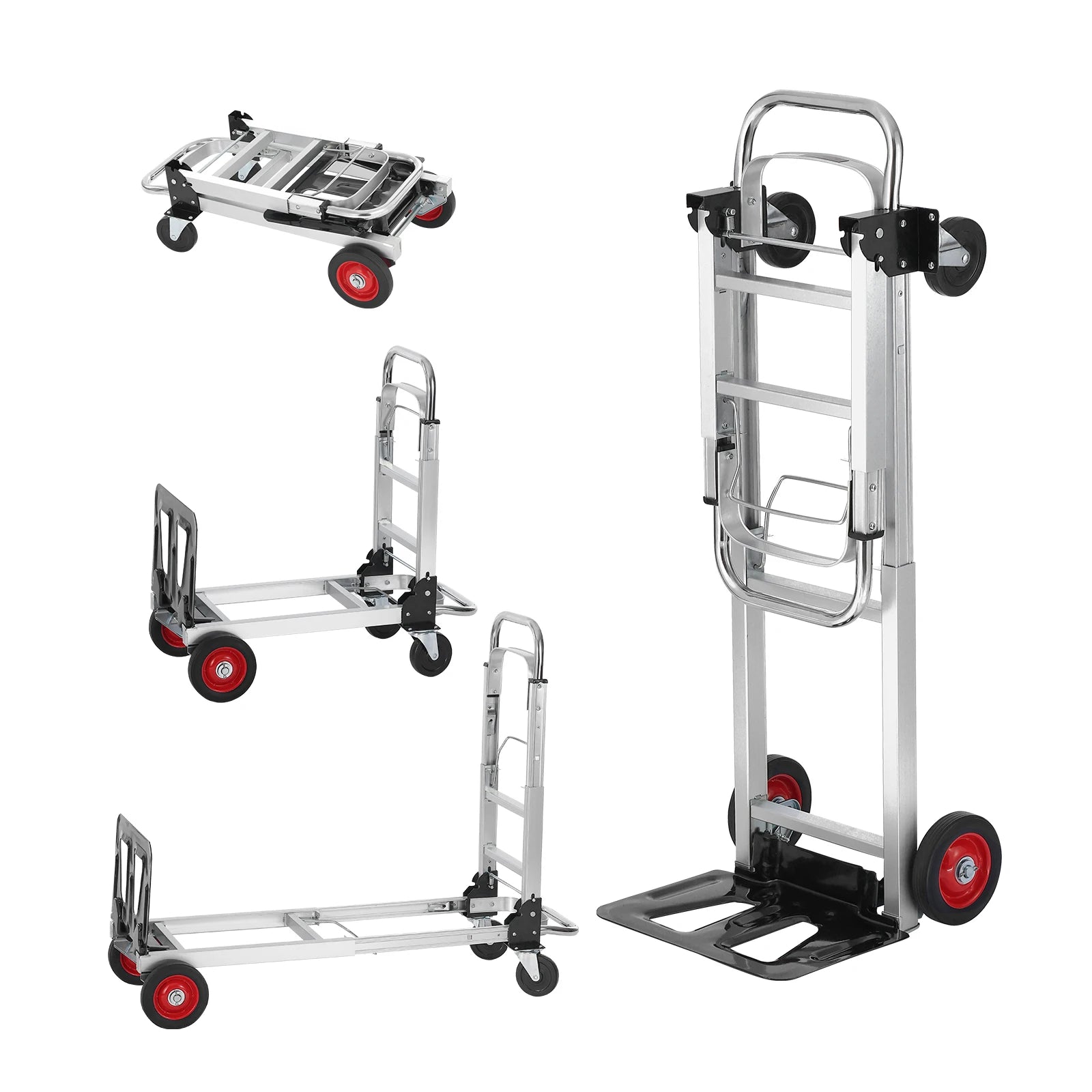 ✨ SucceBuy 400 lbs Folding Hand Truck – Lightweight Aluminum Dolly & Convertible Platform Cart