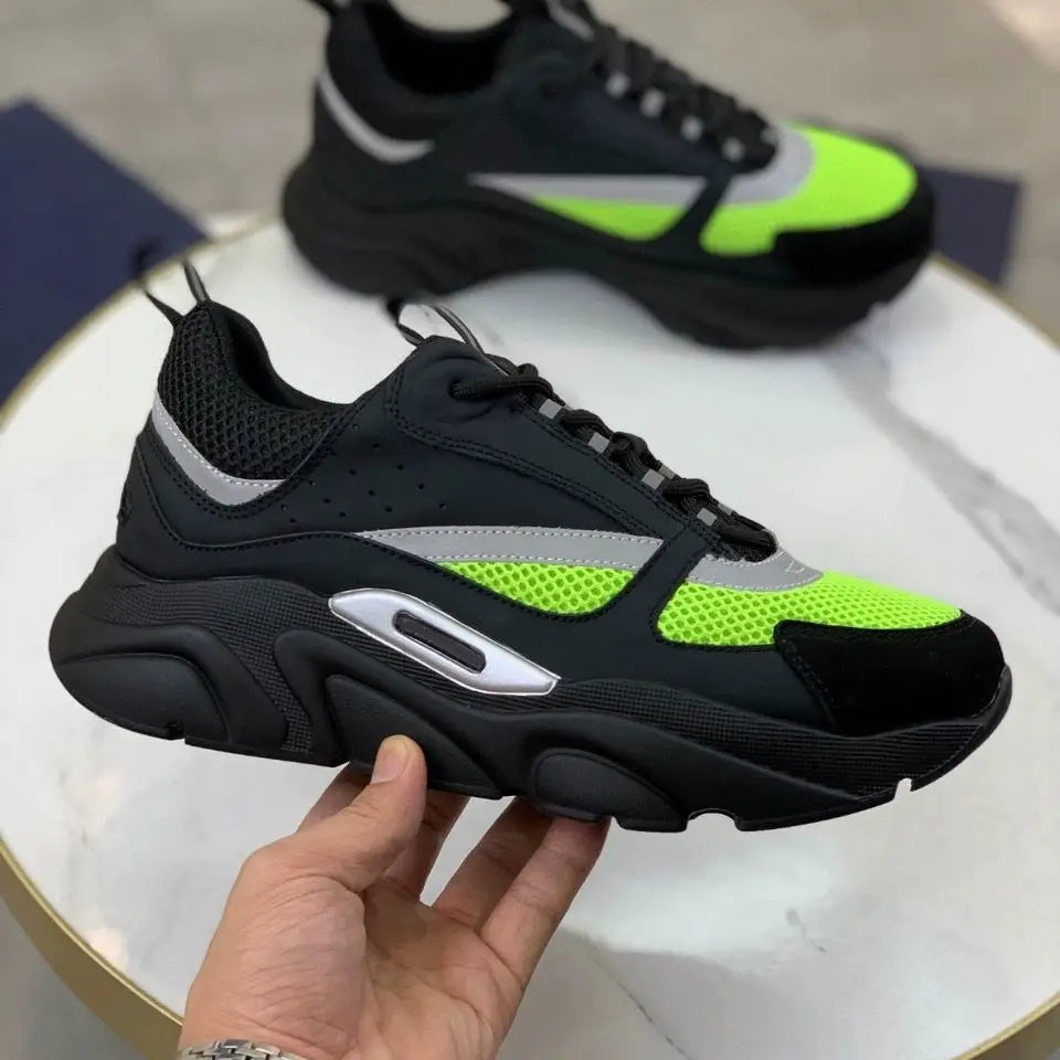 Original Men & Women Running Shoes B22 – Cushioned Thick-Soled Outdoor & Road Jogging Sneakers