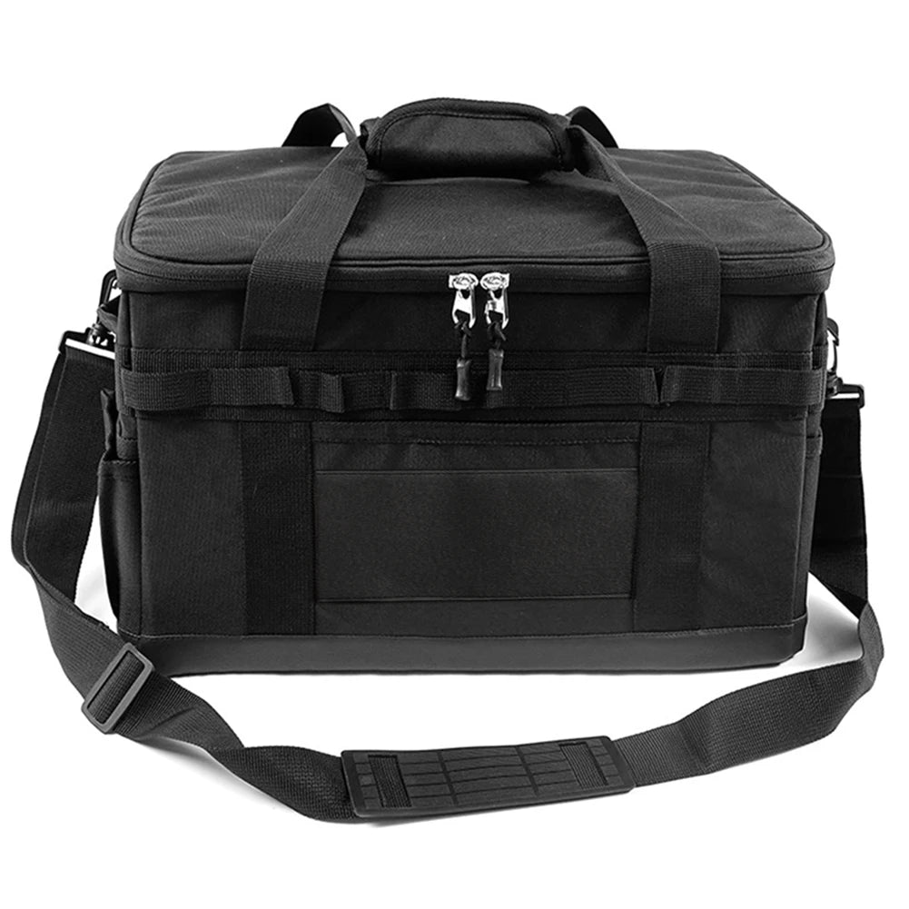 “30L AdventureReady™ Camping Utensil Organizer – Foldable Outdoor Cooking & Car Trunk Storage Case”