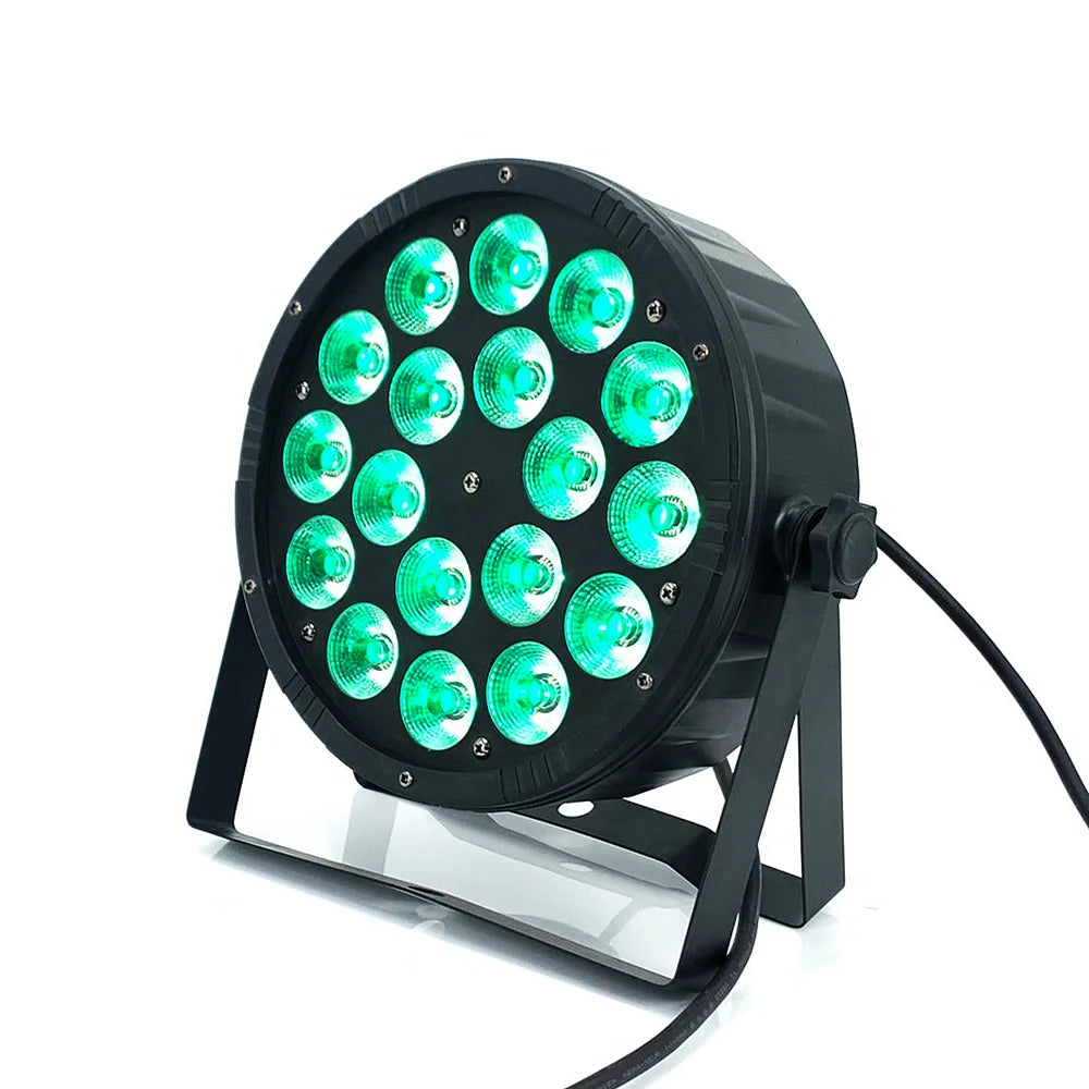 18X18W RGBWA/UV LED PAR Light/ disco light dmx512 control LED wash light stage professional dj equipment 100% new
