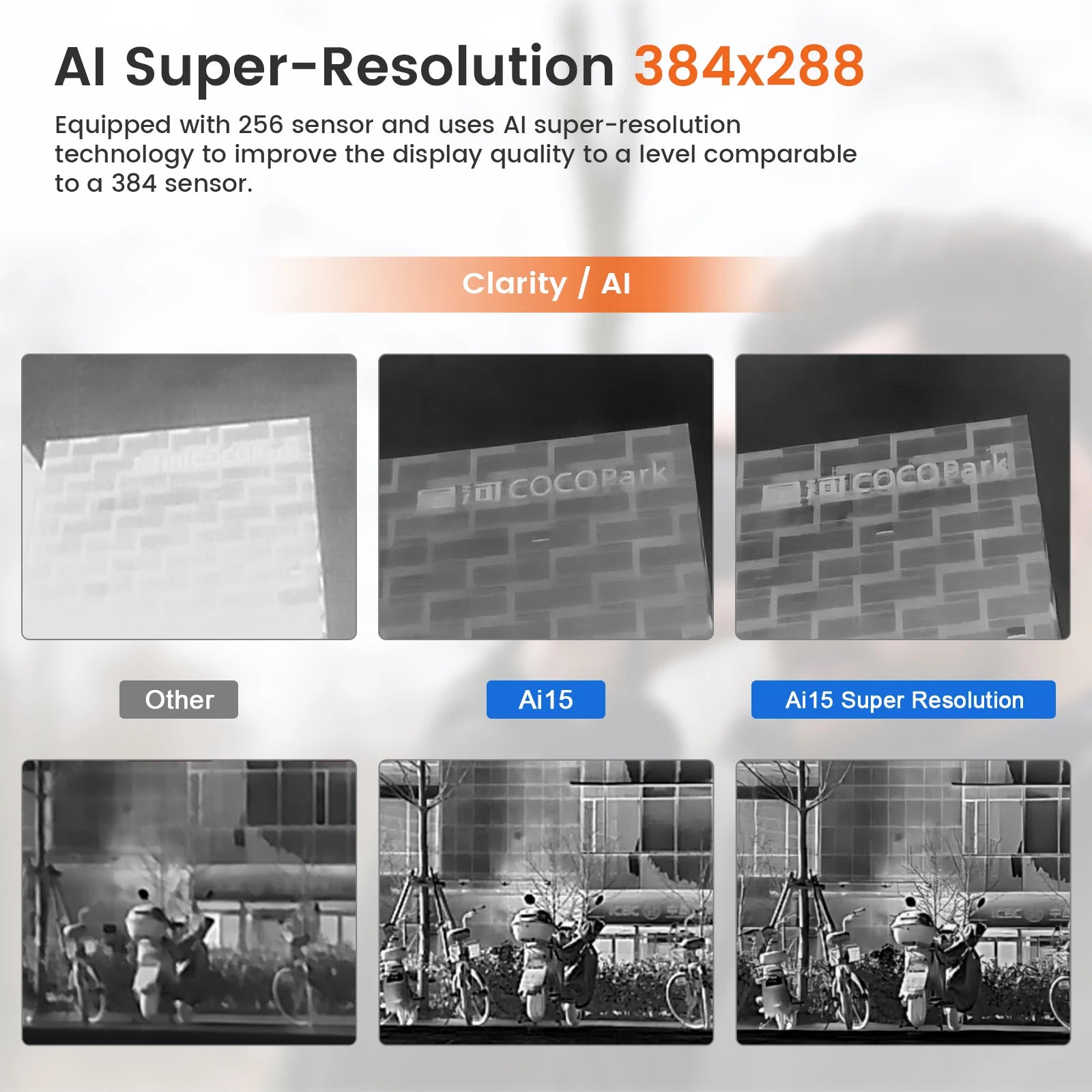 GTGUARD Ai15 Thermal Imaging Monocular – High-Resolution Infrared Camera with AMOLED Display, AI Super Resolution, 32GB Storage for Hunting, Boating, Camping & Night Use