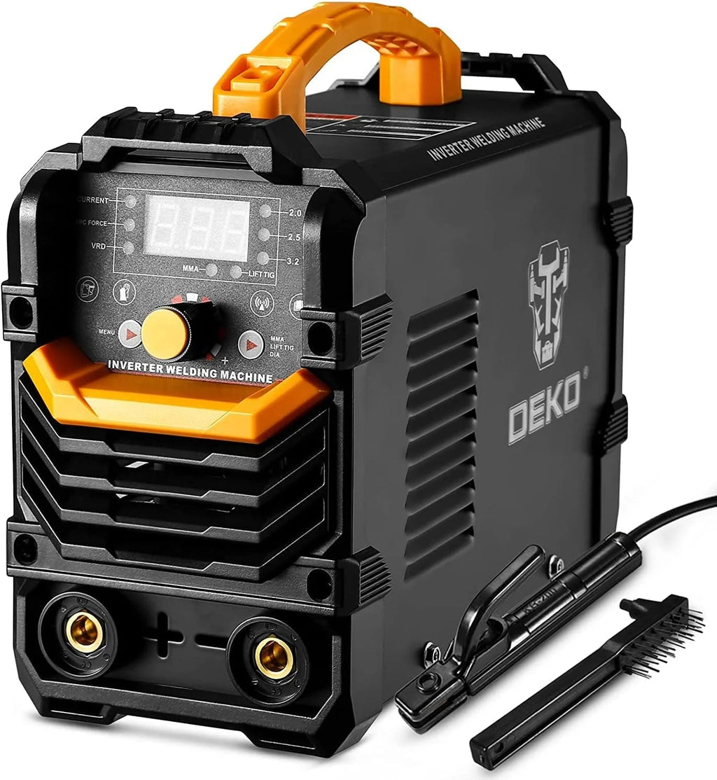DEKO 160A ARC/Lift TIG 2-in-1 Welding Machine – Dual Voltage 110V/220V IGBT Inverter Welder