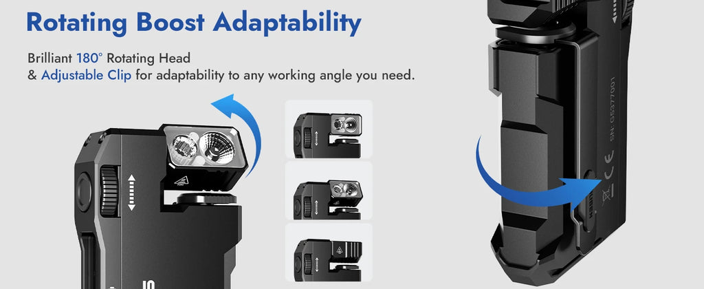 ✨ WUBEN G5 Mini Rechargeable EDC Flashlight – Pocket-Size Power with 400 Lumens + RGB Light