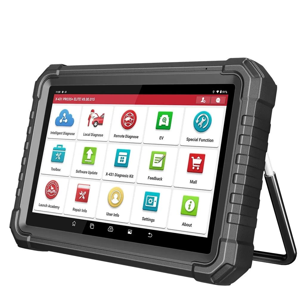 2025 LAUNCH X-431 PRO3S+ Elite V2.0 SmartLink C — Premium All-System Diagnostic Tablet with ECU Coding, J2534 Programming & Topology Mapping