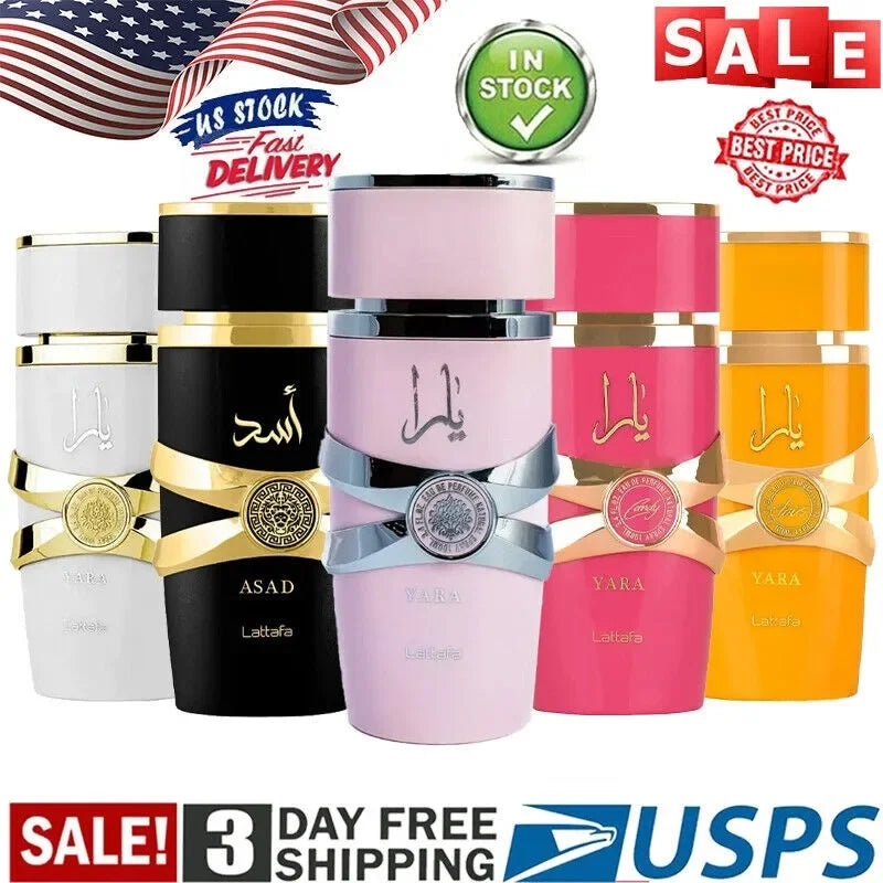 Lattafa Yara Candy Eau de Parfum for Women – Luxurious Floral & Gourmand Scent, 100ml