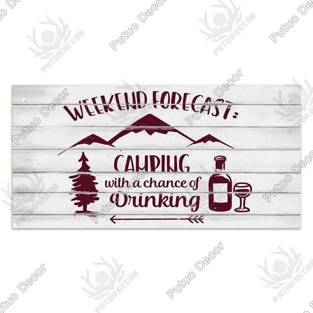 Putuo Decor Wine Signs Wooden Alcohol Plaque Wood Bar Plaque for Wood In Bar Pub Wall Decoration Door Hanging Sign Home Decor