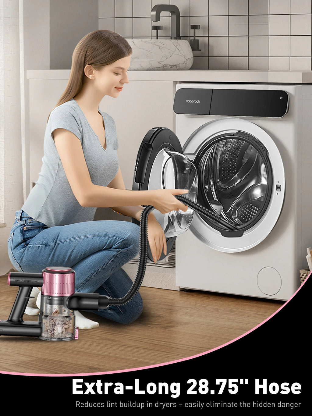 ✨ SuXiangVac 10-in-1 Cordless Vacuum Cleaner – 40Kpa, 500W, 45-Min Runtime, LED Display, Green Light Detection, HEPA Filtration – Perfect for Pets, Hard Floors & Carpets