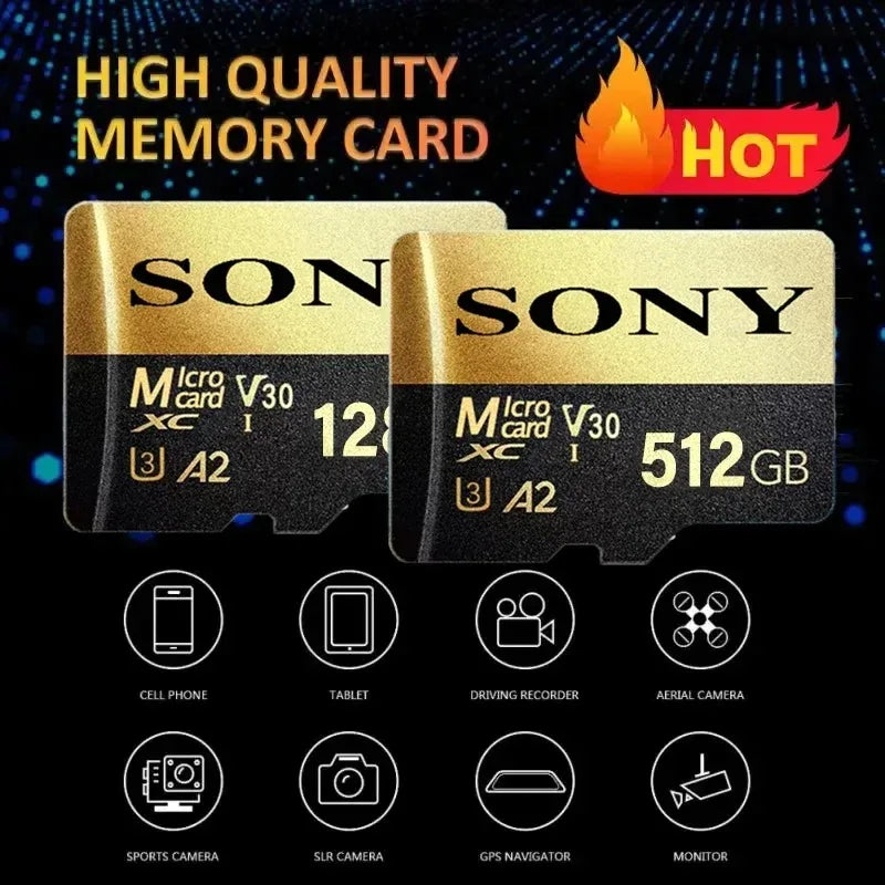 SONY Micro SD Card 1TB High-Speed Multi-Functional Memory