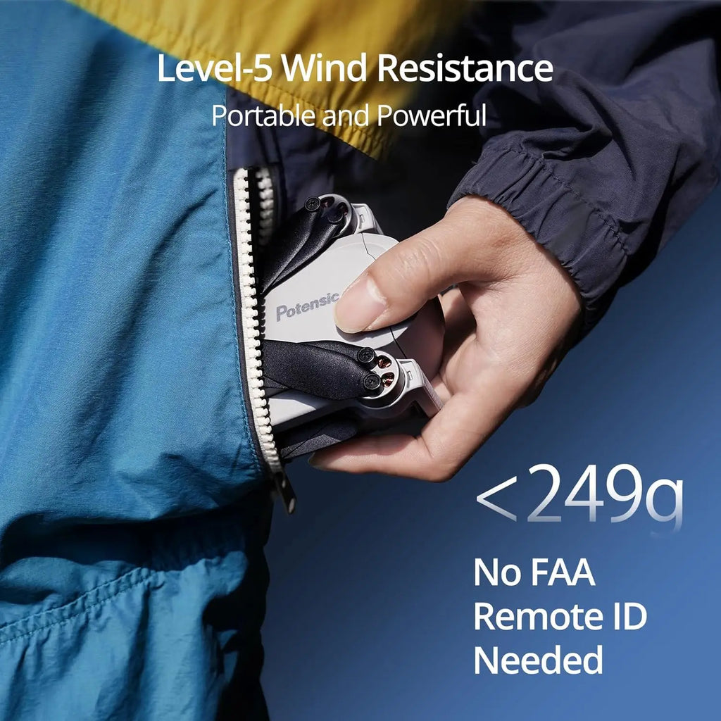 ✨ Potensic ATOM SE Ultra-Light 4K GPS Drone – Under 249g, 4km Range, EIS Stabilization & Smart Flight Modes ✨